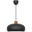 design for the people by Nordlux pendant luminaire AURELIO E27 IP20, black dimmable