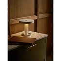 design for the people by Nordlux Tafellamp op batterijen TREZZI PORTABLE IP20, chroom, wit dimbaar