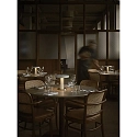 design for the people by Nordlux Tafellamp op batterijen TREZZI PORTABLE IP20, chroom, wit dimbaar