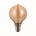 Lichtbron filament globe DECO G95 DASH G95 helder E27 4W 110lm 1800K 360° CRI 80 dimbaar helder, barnsteen dimbaar