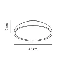 Nordlux Plafondarmatuur PENELOPA 42 IP20, wit dimbaar