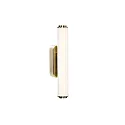 wall luminaire VIRELLE 32 IP44, brass dimmable