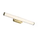 Nordlux wall luminaire VIRELLE 50 IP44, brass dimmable