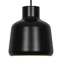 Nordlux pendant luminaire LOUELLA 20 E27 IP20, black dimmable