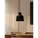 Nordlux Pendelarmatuur LOUELLA 30 E27 IP20, zwart dimbaar