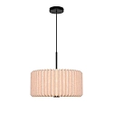 Pendelarmatuur VIVIENNE 40 E27 IP20, beige, zwart dimbaar