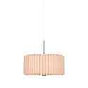 Nordlux pendant luminaire VIVIENNE 40 E27 IP20, beige, black dimmable