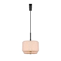Nordlux Pendelarmatuur VIVIENNE DUAL 2-vlams E27 IP20, beige, zwart dimbaar