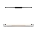Nordlux pendant luminaire ALIANI IP20, clear, black dimmable