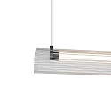 Nordlux pendant luminaire ALIANI IP20, clear, black dimmable