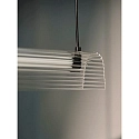 Nordlux pendant luminaire ALIANI IP20, clear, black dimmable