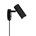 Nordlux wall luminaire VICO swivelling, rotatable GU10 IP20, black 