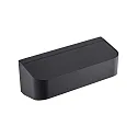 solar wall luminaire MARCELLIO with sensor IP54, black 