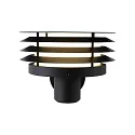 Nordlux outdoor wall luminaire CIRELLA E27 IP54, seaside black dimmable