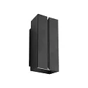 Nordlux Wandarmatuur voor buitenshuis CLARINI E27 IP54, seaside zwart dimbaar