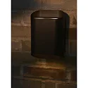 Nordlux Wandarmatuur voor buitenshuis NICO 22 ROUND MAXI GU10 IP54, zwart dimbaar