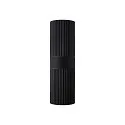 Nordlux Wandarmatuur voor buitenshuis KYKLOP RIPPLE WL MAXI up / down, cilindrisch, met Lamphouder E27 IP54, zwart mat