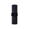 Nordlux Wandarmatuur voor buitenshuis KYKLOP RIPPLE WL MAXI up / down, cilindrisch, met Lamphouder E27 IP54, zwart mat