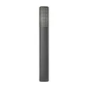 bollard light SIDARA 95 square, perforated, sea-air resistant, with lamp socket E27 IP44, seaside anthracite