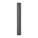 bollard light SIDARA 95 square, perforated, sea-air resistant, with lamp socket E27 IP44, seaside anthracite
