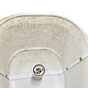 design for the people by Nordlux pendant luminaire TAKAI E27 IP20, beige dimmable