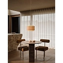 design for the people by Nordlux pendant luminaire TAKAI E27 IP20, beige dimmable