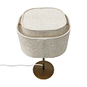 design for the people by Nordlux Tafelarmatuur TAKAI E27 IP20, beige, messing 
