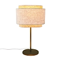 design for the people by Nordlux Tafelarmatuur TAKAI E27 IP20, beige, messing 