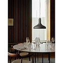 design for the people by Nordlux pendant luminaire FUJI E27 IP20, black dimmable