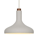 design for the people by Nordlux Pendelarmatuur FUJI E27 IP20, beige dimbaar