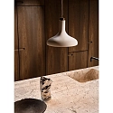 design for the people by Nordlux Pendelarmatuur FUJI E27 IP20, beige dimbaar
