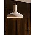 design for the people by Nordlux Pendelarmatuur FUJI E27 IP20, beige dimbaar