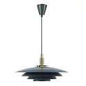 Nordlux Pendelarmatuur BRETAGNE 38 G9 IP20, grijs dimbaar