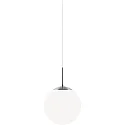 Pendelarmatuur CAFE 15 baalvormig E27 IP20, staal geborsteld dimbaar