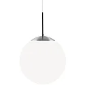 Pendelarmatuur CAFE 30 baalvormig E27 IP20, staal geborsteld dimbaar