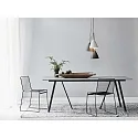 design for the people by Nordlux design for the people by Nordlux Pendant luminaire PURE 20, height 35cm, shade Ø 20cm, pendulum 300cm, E27, white