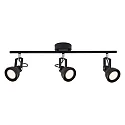 Nordlux Spot ASLAK track, 3 flames, GU10, black