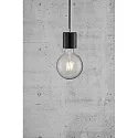 Nordlux Pendelarmatuur SIV E27 IP20, zwart 