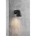 design for the people by Nordlux Wall luminaire FRONT Single Outdoor luminaire IP44, Ø 11.8cm, GU10, parallel connectable