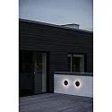 Nordlux Wandarmatuur voor buitenshuis ARTEGO ROUND IP54, zwart 