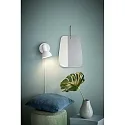 Nordlux Nordlux Wall luminaire TEXAS E27, height 18cm, shade Ø 12.5cm, depth 20cm, E27, white