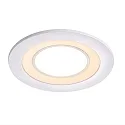 Nordlux Nordlux LED Ceiling recessed luminaire CLYDE 8, Ø 8.2cm, 5.5W 2700K 350lm 120°, 3-stage MOODMAKER circuit, white