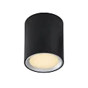 Nordlux Plafondarmatuur FALLON LONG IP20, zwart dimbaar