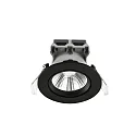 Plafondinbouwarmatuur FREMONT set van 3 IP23, zwart