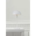 Tafelarmatuur ELLEN 20 halfrond, met Schakelaar, met Lamphouder E14 IP20, wit 