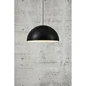 Pendelarmatuur ELLEN 40 groot E27 IP20, zwart mat dimbaar