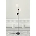 Nordlux Staande lamp LILLY E14 IP20, opaalwit, zwart 