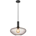 Pendelarmatuur ALTON 35 E27 IP20, zwart dimbaar
