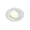 Plafondinbouwarmatuur CANIS rond, set van 3 GU10 IP20, wit 
