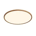 Plafondarmatuur OJA 42 IP54 DIM rond IP54, hout, mat dimbaar